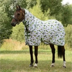 Weatherbeeta Fliegendecke Saxon Mesh Combo Neck Cactus Print