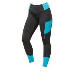 Weatherbeeta Reitleggings Dublin Power Performance Asphalt/Jade 44