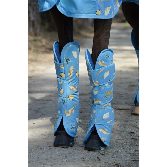 Weatherbeeta Transportgamaschen Wide Tab Long 1200D Seahorse – Bild 4