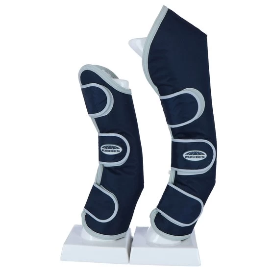 Weatherbeeta Transportgamaschen Schwarz/Silber – Bild 13