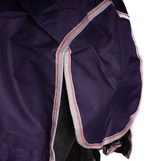 Weatherbeeta Lite Plus Turnout Rug Comfitec Essential Standard Neck 50g Navy/Silver/Red – Bild 8