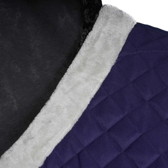 Weatherbeeta Medium Stable Rug Comfitec Deluxe Diamond Quilt Standard Neck 220g Navy – Bild 4