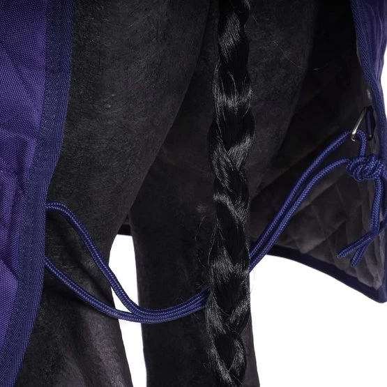 Weatherbeeta Medium Stable Rug Comfitec Deluxe Diamond Quilt Standard Neck 220g Navy – Bild 6