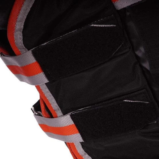 Weatherbeeta Therapy Rug Comfitec Premier Therapy-Tec Detach-A-Neck Lite Plus Schwarz/Silber/Rot – Bild 7