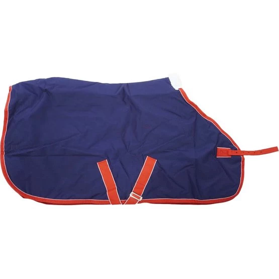 Weatherbeeta Medium Turnout Rug Original 1200D Fohlen Standard Neck 220g Navy/Rot/Weiß – Bild 3