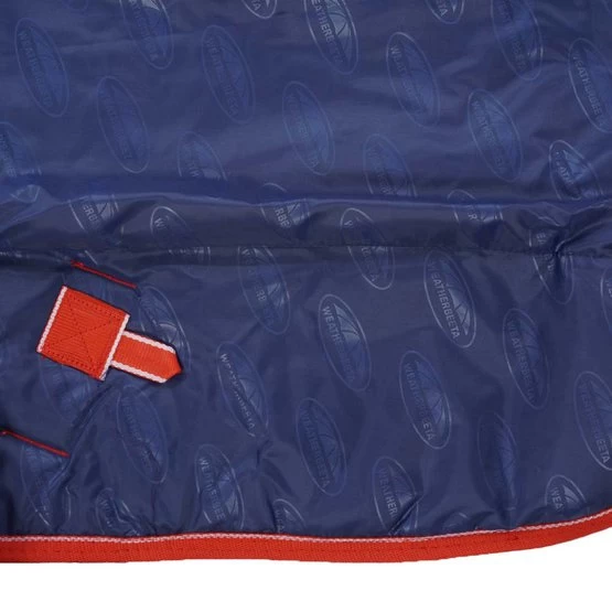 Weatherbeeta Medium Turnout Rug Original 1200D Fohlen Standard Neck 220g Navy/Rot/Weiß – Bild 7
