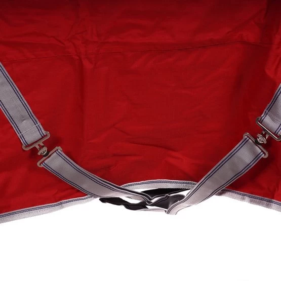 Weatherbeeta Lite Turnout Rug Comfitec Classic Standard Neck 0g Red/Silver/Navy – Bild 5