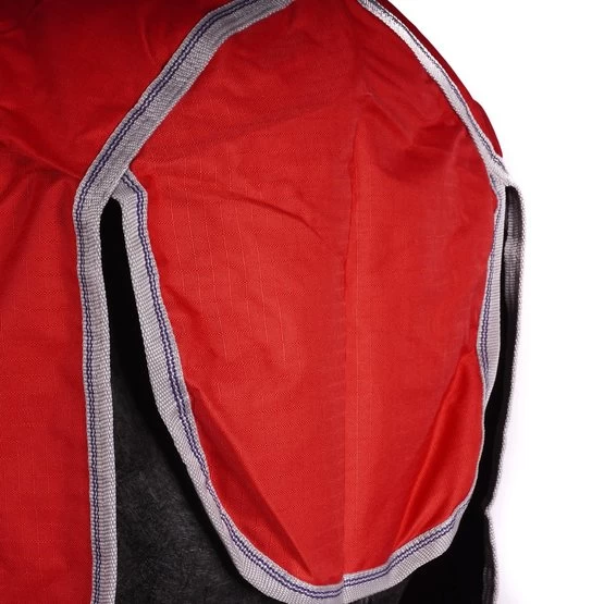 Weatherbeeta Lite Turnout Rug Comfitec Classic Standard Neck 0g Red/Silver/Navy – Bild 7