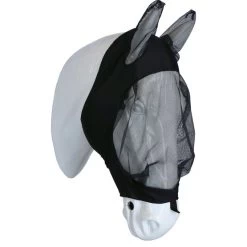 Weatherbeeta Fliegenmaske Stretch Eye Saver Mit Ohren Schwarz/Schwarz