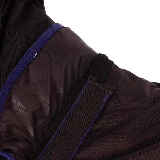 Weatherbeeta Winterdecke Comfitec Ultra Cozi IIDetach-A-Neck 220g Charcoal/Blau/Weiß – Bild 7