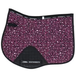 Weatherbeeta Schabracke Prime Leopard Vielseitigkeit Rosa Leopard