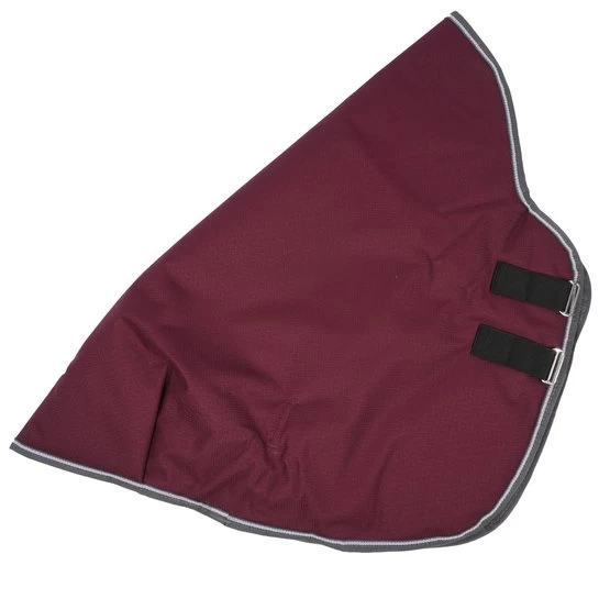 Weatherbeeta Winterdecke Comfitec Plus Dynamic II Neck Rug Medium Maroon/Grau/Weiß – Bild 3