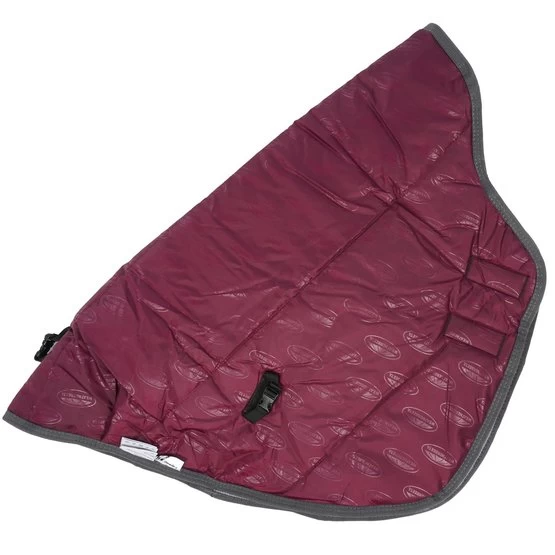 Weatherbeeta Winterdecke Comfitec Plus Dynamic II Neck Rug Medium Maroon/Grau/Weiß – Bild 7