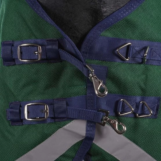 Weatherbeeta Comfitec Plus Dynamic II High Neck Medium/Lite Hunter/Navy – Bild 4