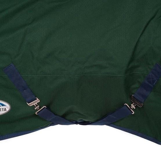 Weatherbeeta Regendecke Comfitec Plus Dynamic II High Neck Lite Hunter/Navy – Bild 7