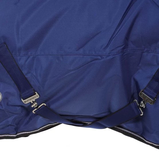 Weatherbeeta Winterdecke Comfitec Ultra Tough II Detach-A-Neck Medium 1680D 100g Blau/Charcoal/Weiß – Bild 9