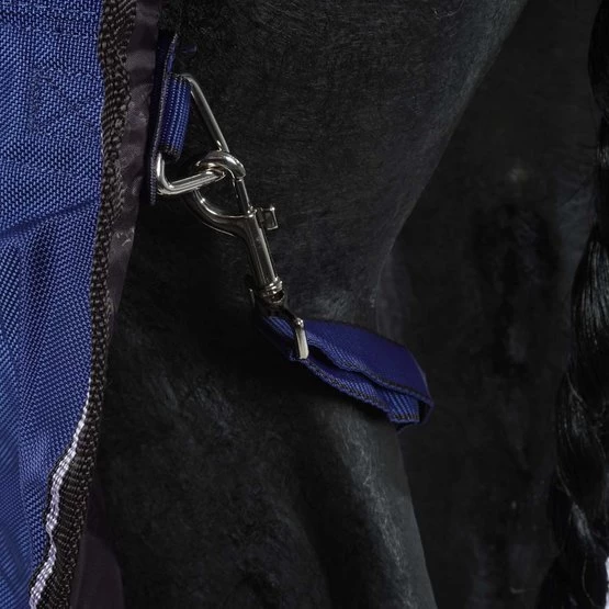 Weatherbeeta Winterdecke Comfitec Ultra Tough II Detach-A-Neck Medium 1680D 100g Blau/Charcoal/Weiß – Bild 10