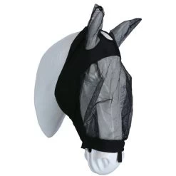 Weatherbeeta Fliegenmaske Deluxe Stretch Mit Ohren Schwarz Mini