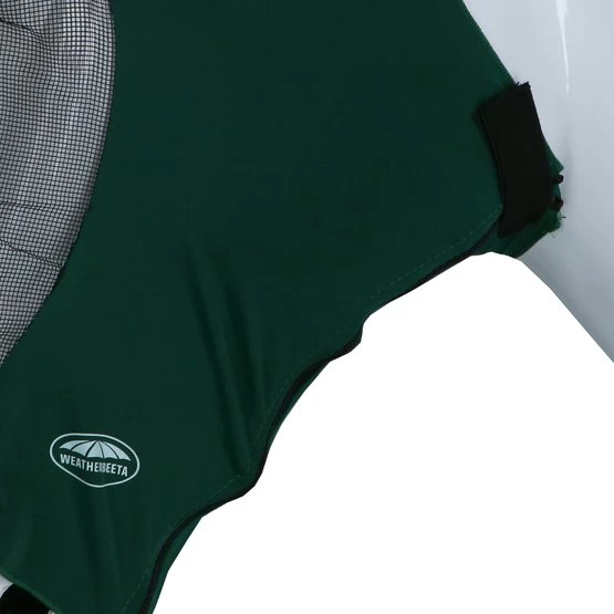 Weatherbeeta Fliegenmaske Deluxe Stretch Mit Ohren Türkis Schwarz – Bild 9