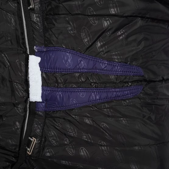 Weatherbeeta Winterdecke Comfitec Plus Dynamic II Detach-A-Neck Medium Schwarz/Rot/Silber – Bild 12