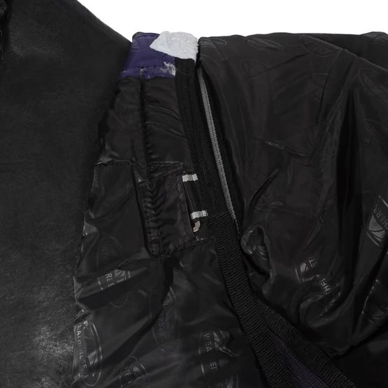 Weatherbeeta Winterdecke Comfitec Plus Dynamic II Detach-A-Neck Medium Schwarz/Rot/Silber – Bild 9