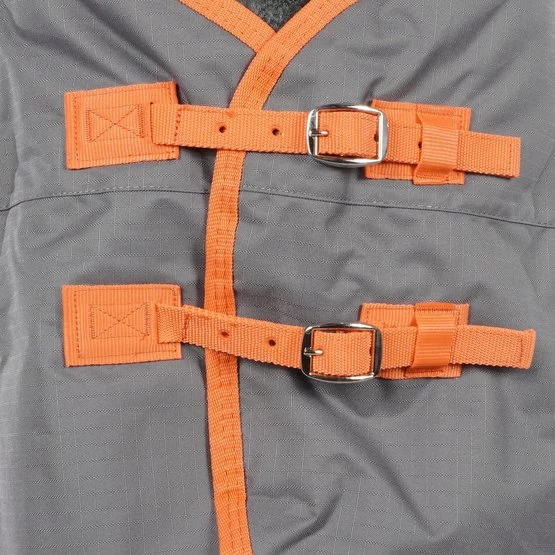 Weatherbeeta Winterdecke Comfitec Classic Standard Neck Medium/Lite 600D 100g Hellblau/Lila – Bild 12