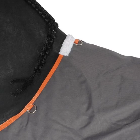 Weatherbeeta Winterdecke Comfitec Classic Standard Neck Medium/Lite 600D 100g Hellblau/Lila – Bild 13