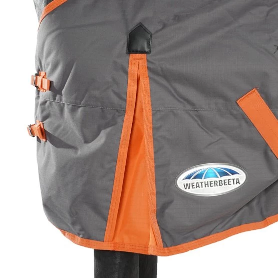 Weatherbeeta Winterdecke Comfitec Classic Standard Neck Medium/Lite 600D 100g Hellblau/Lila – Bild 14