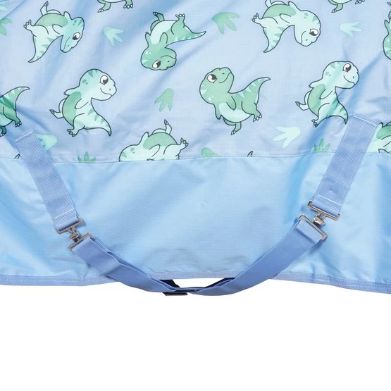 Weatherbeeta Regendecke Saxon 600D Pony Combo Neck Lite Blau – Bild 5