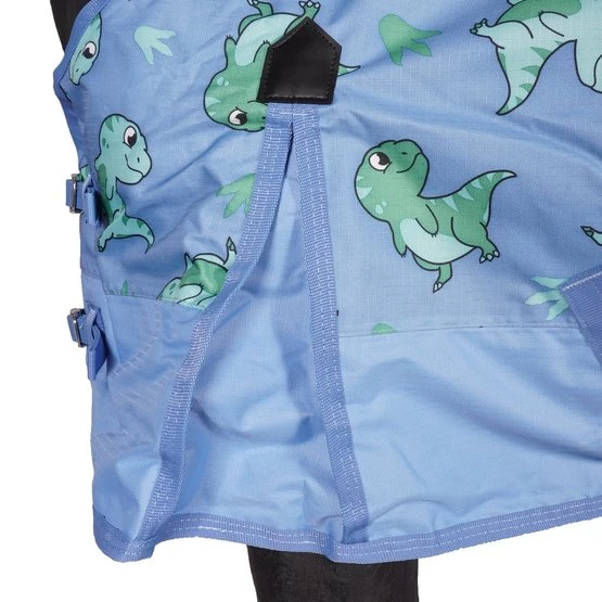 Weatherbeeta Regendecke Saxon 600D Pony Standard Neck Lite Blau – Bild 5