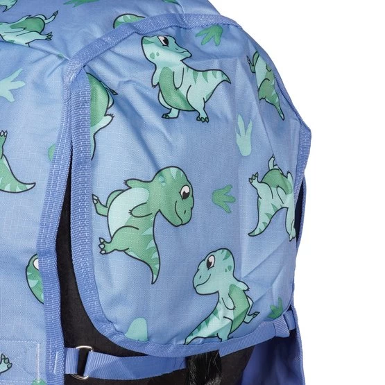 Weatherbeeta Regendecke Saxon 600D Pony Standard Neck Lite Blau – Bild 10