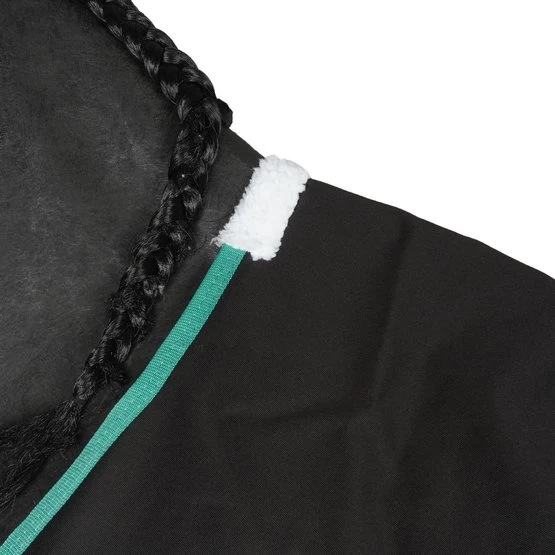 Weatherbeeta Regendecke Standard Neck Lite Plus 900d Black/Bottle Green – Bild 5