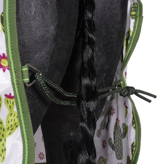 Weatherbeeta Fliegendecke Saxon Mesh Combo Neck Cactus Print – Bild 10