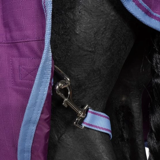 Weatherbeeta Comfitec Essential Standard Neck Lite Violet/Blau – Bild 7