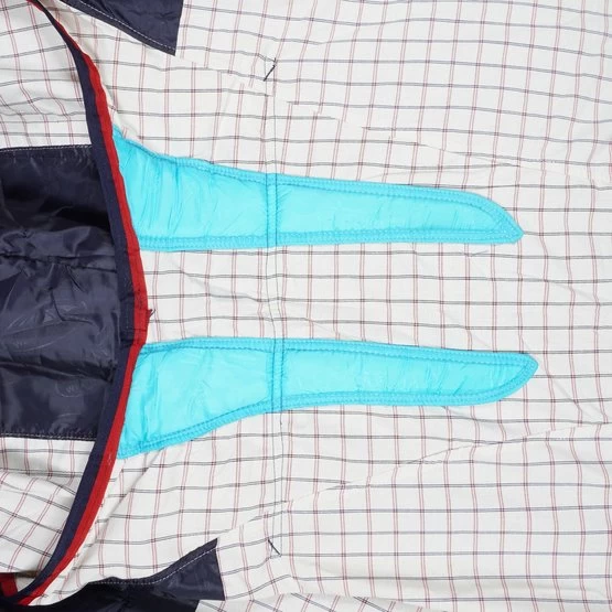 Weatherbeeta Sommerdecke Lite III Combo Neck Weiß/Blau/Rot – Bild 12