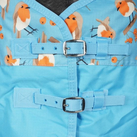 Weatherbeeta Winterdecke Comfitec Tyro Standard Neck Medium Robin Print 150/200 – Bild 3