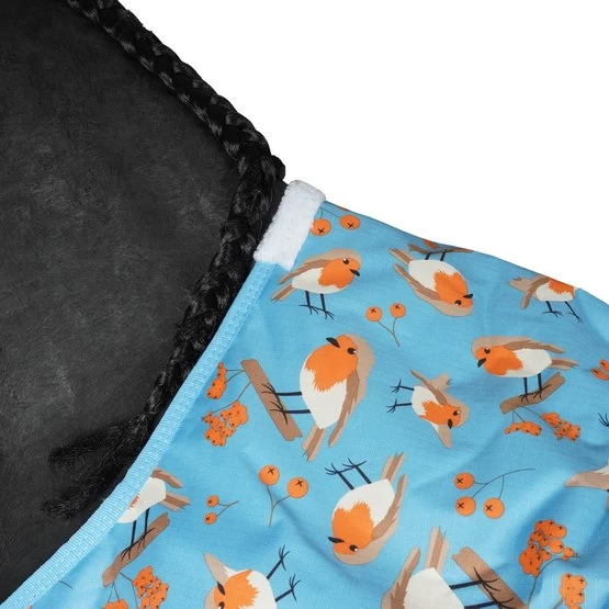 Weatherbeeta Winterdecke Comfitec Tyro Standard Neck Medium Robin Print 150/200 – Bild 4