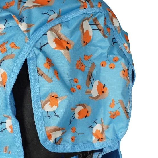 Weatherbeeta Winterdecke Comfitec Tyro Standard Neck Medium Robin Print 150/200 – Bild 8