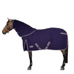 Weatherbeeta Stable Rug Comfitec 1000D Diamond Quilt Detach A Neck Medium 220g Blue/Charcoal/White 135/185