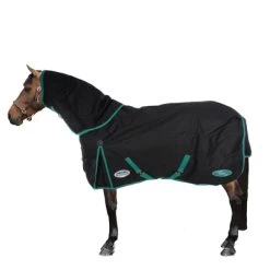 Weatherbeeta Winterdecke Green Tec 900D Detach A Neck Heavy 360g Schwarz/Grün 125/175