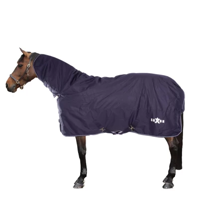 Weatherbeeta Decke Saxon Defiant 600D Combo Medium Navy/Weiß 120/170