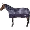 Weatherbeeta Decke Saxon Defiant 600D Combo Medium Navy Plaid 90/140