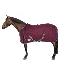Weatherbeeta Winterdecke Comfitec Plus Dynamic II Standard Neck Medium/Lite Maroon/Grau/Weiß 115/160