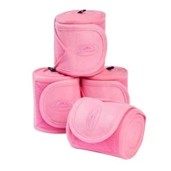 Weatherbeeta Bandagen Fleece 4 Pack Bubblegum/Rosa One Size