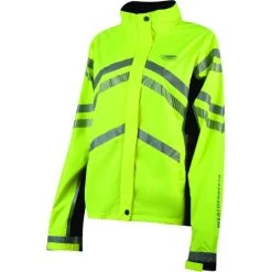 Weatherbeeta Jacke Reflective HiVis Leicht Wasserdicht Für Kinder Gelb