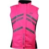 Weatherbeeta Weste Reflective HiVis Leicht Wasserdicht Rosa