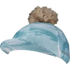 Weatherbeeta Hut Seide Swirl Türkis One Size