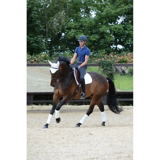 Weatherbeeta Schabracke Prime Springen Weiß – Bild 2