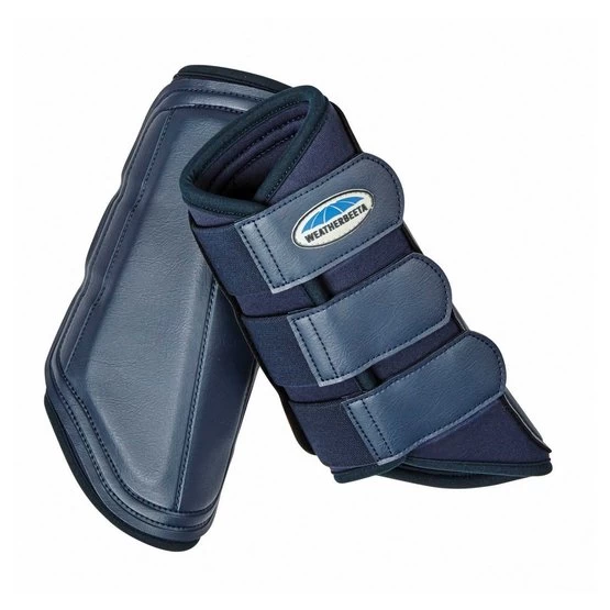 Weatherbeeta Beinschutz Prime Schwarz/Royal Blau – Bild 3