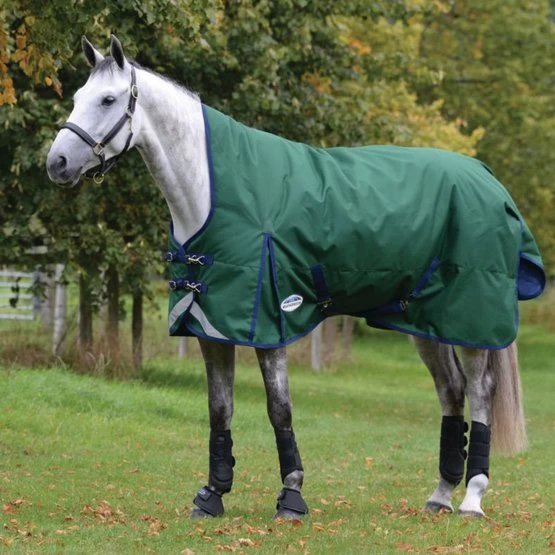 Weatherbeeta Regendecke Comfitec Plus Dynamic II High Neck Lite Hunter/Navy